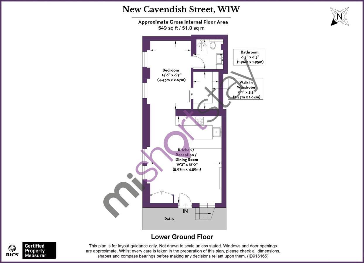 The Residence Fitzrovia - Private One Bedroom Apartment With Own Entrance London Exteriör bild